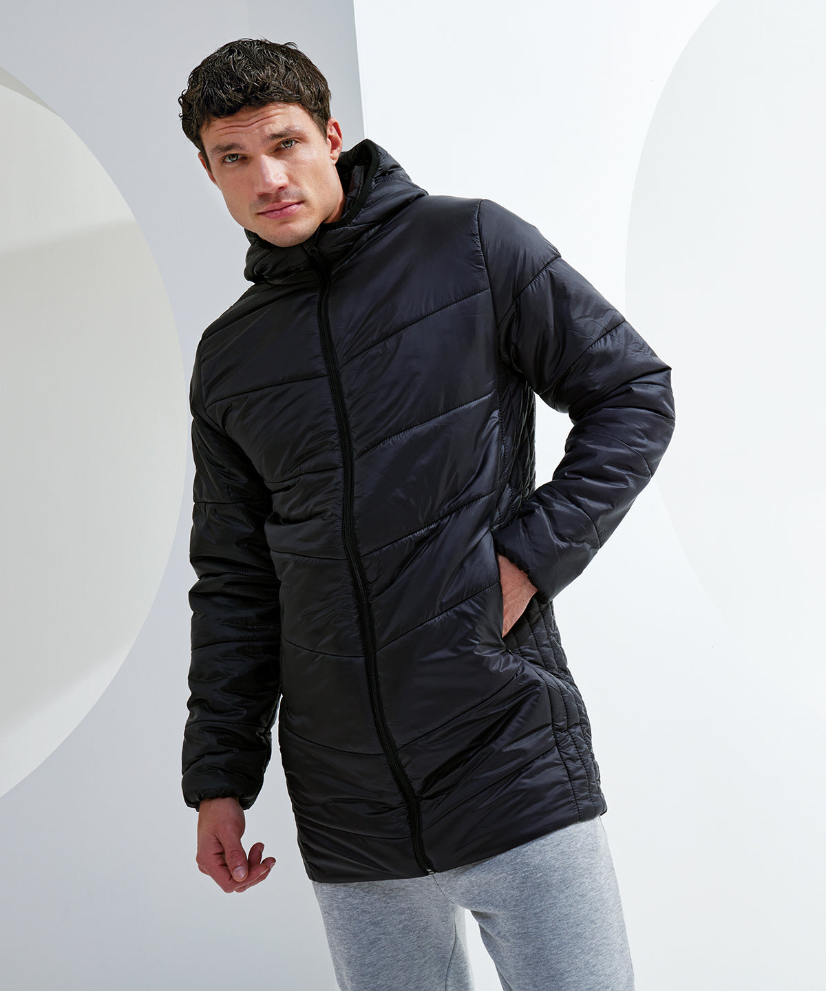 Men's TriDri® microlight longline jacket