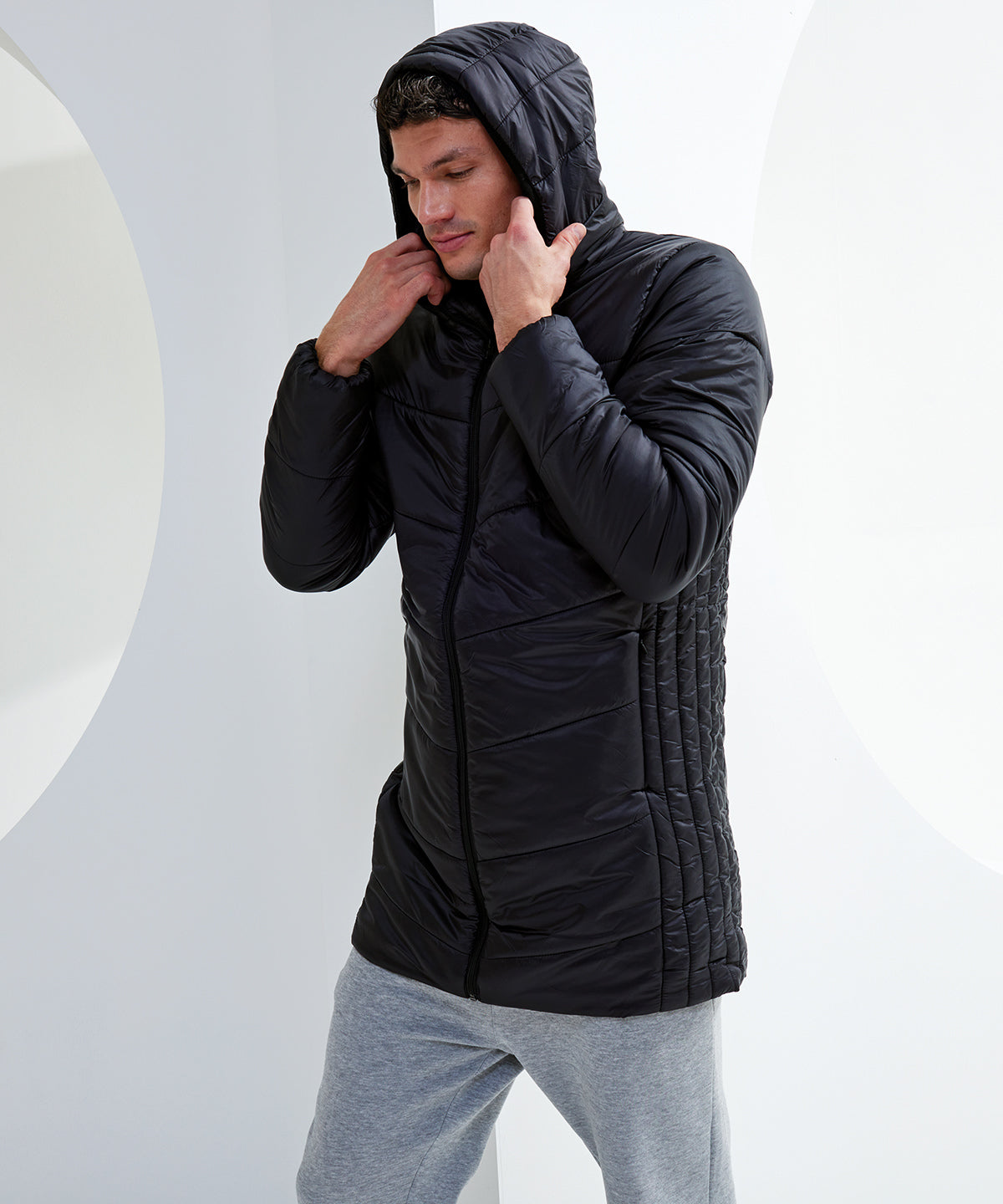 Men's TriDri® microlight longline jacket