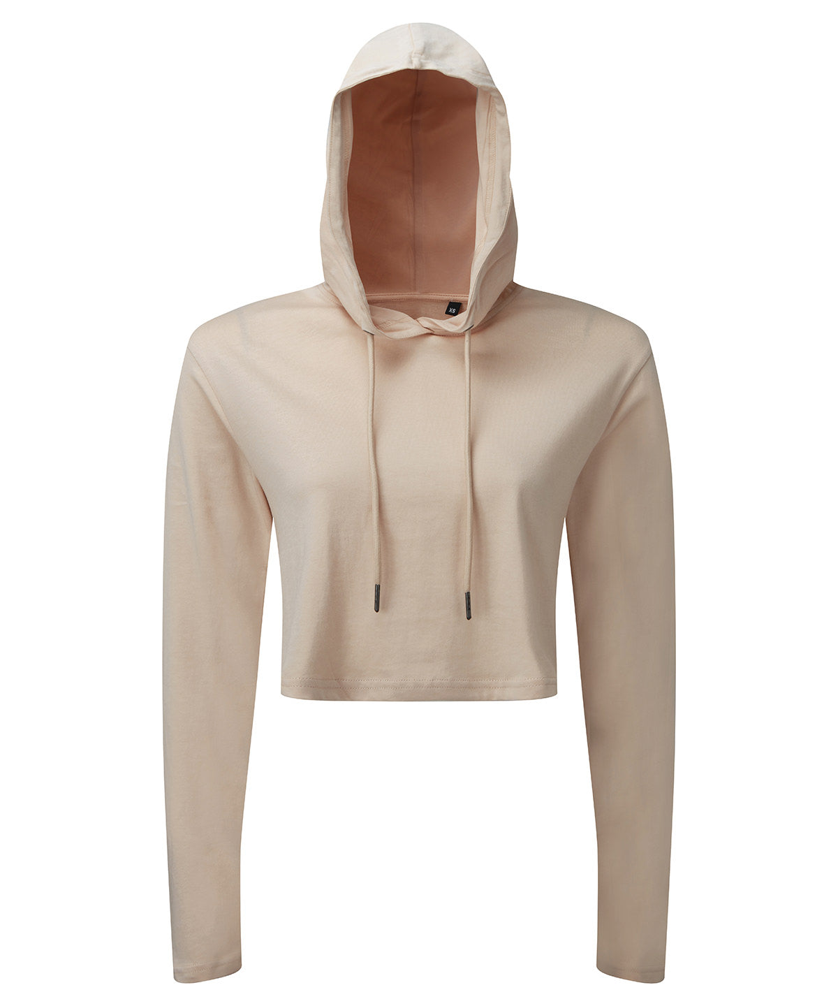 Women's TriDri® cropped hooded long sleeve t-shirt