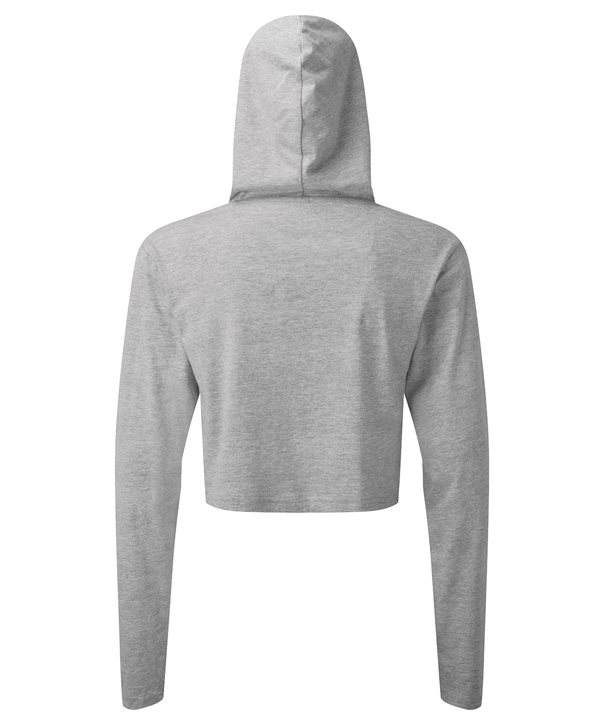 Women's TriDri® cropped hooded long sleeve t-shirt