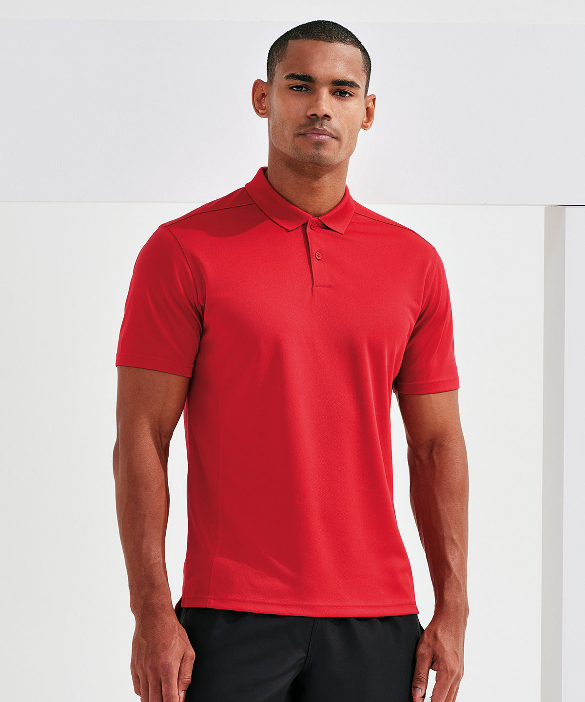 TriDri® Ion-Charge panelled polo