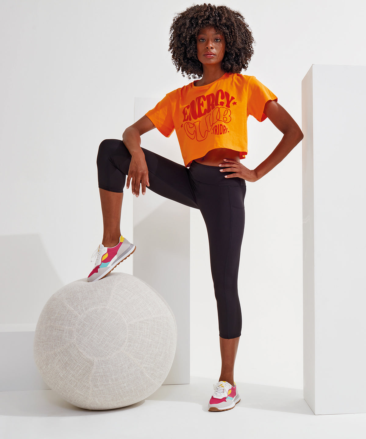 Women's TriDri® recycled performance leggings 3/4 length