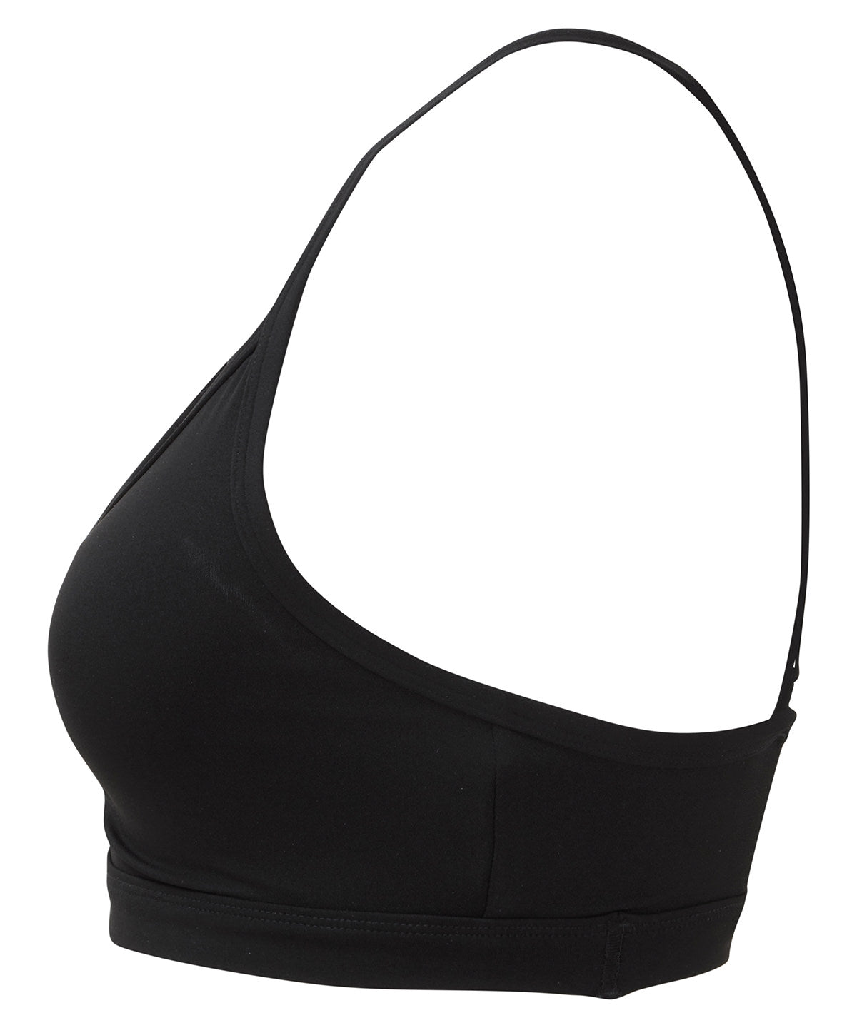 Women's TriDri® ruched sports bra (medium impact)