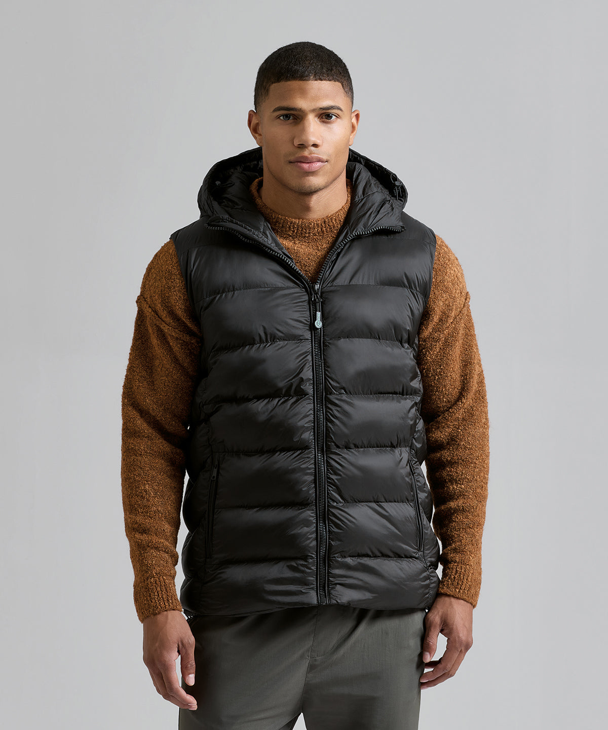 Solitude recycled hooded bodywarmer