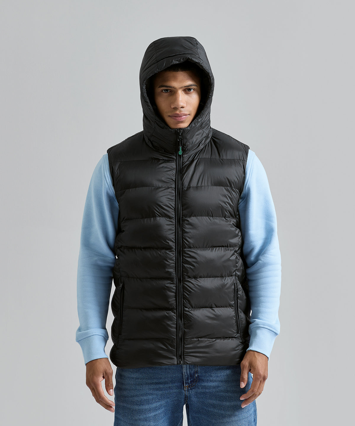Solitude recycled hooded bodywarmer