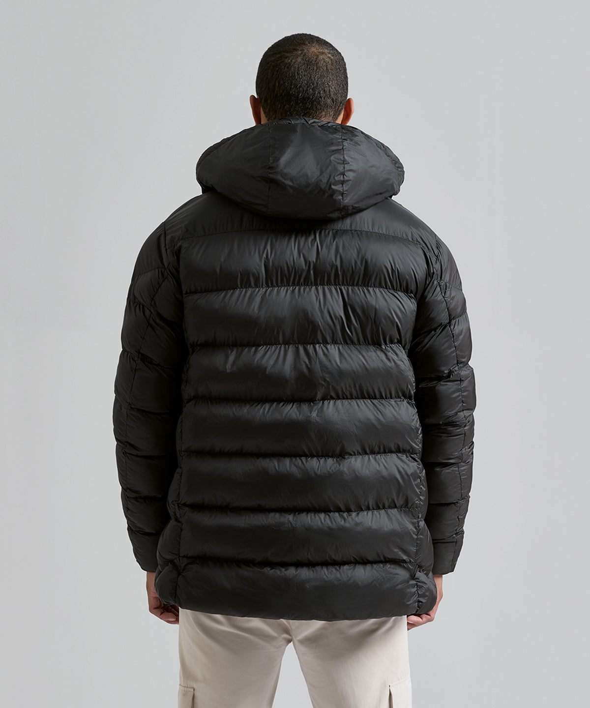 Solitude recycled hooded jacket