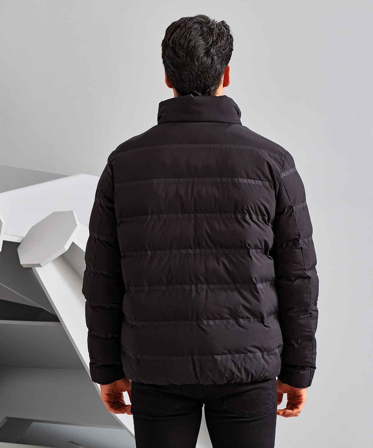 Welded padded jacket