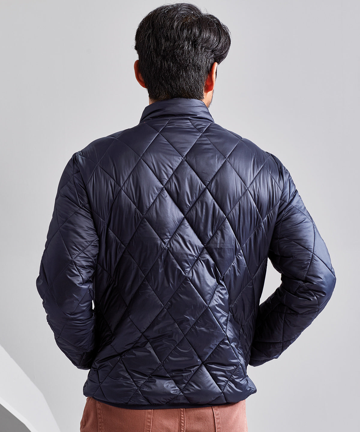 Diamond pane padded Jacket