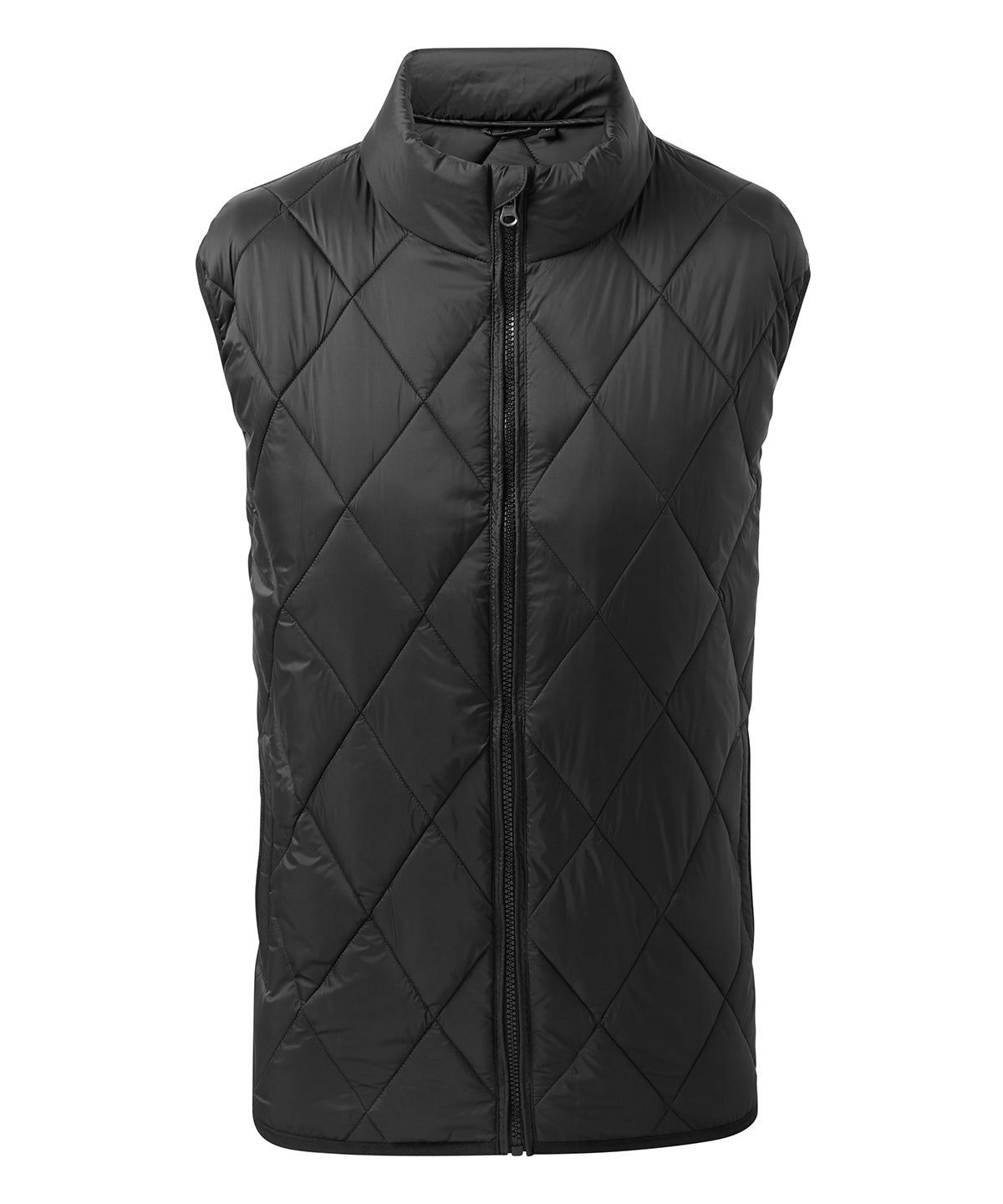 Diamond pane padded gilet