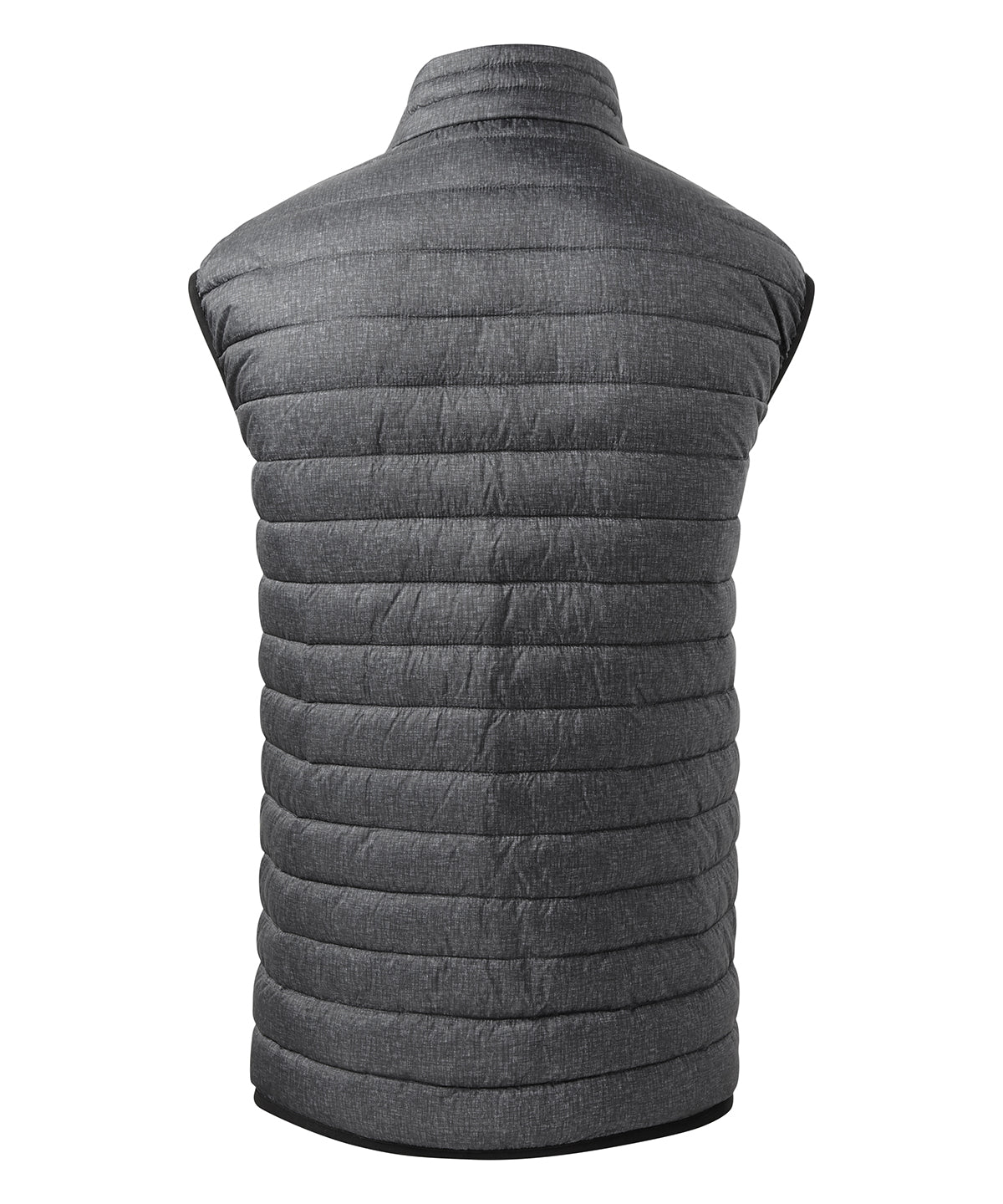 Melange padded gilet