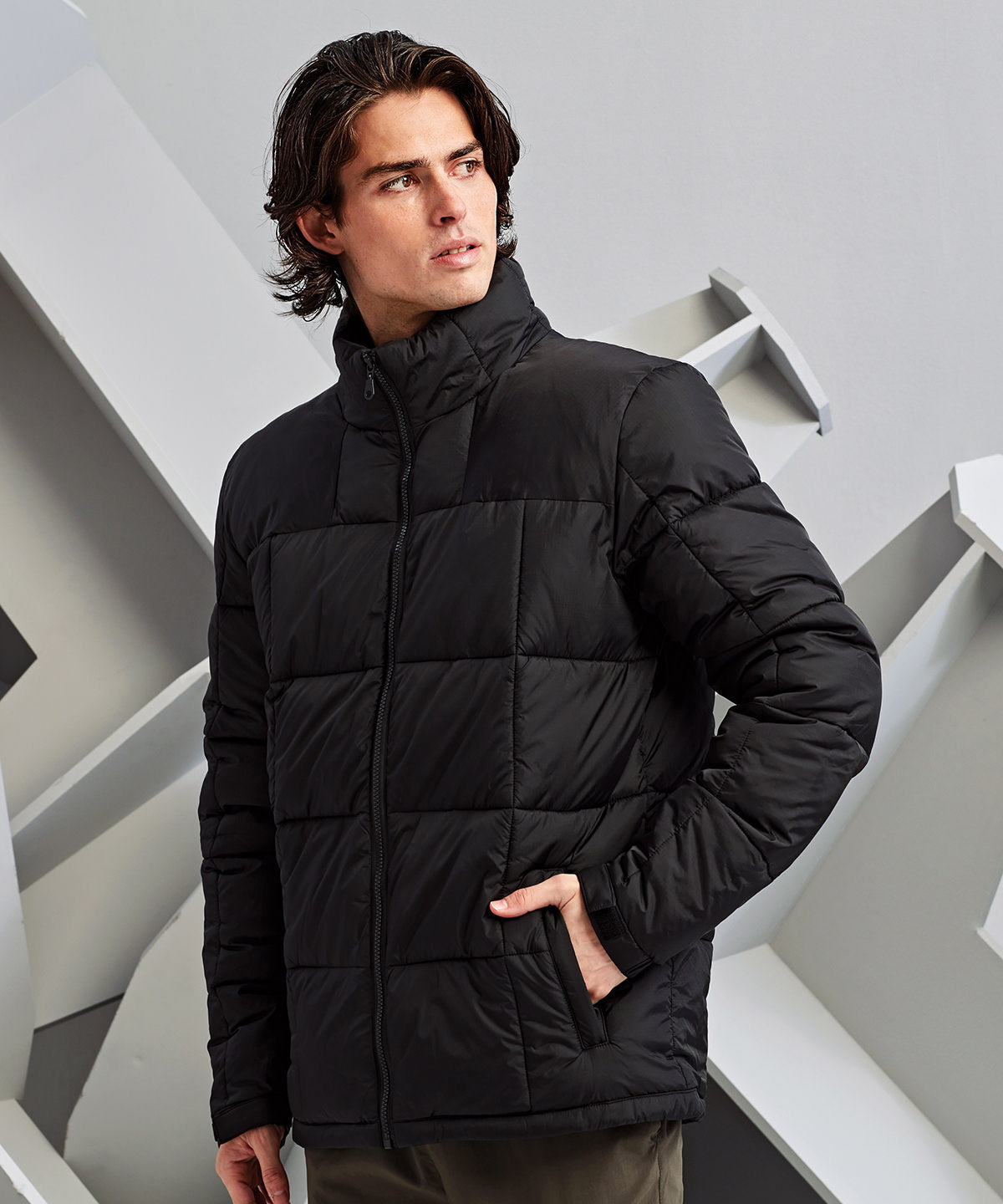 Fourteener box quilt jacket