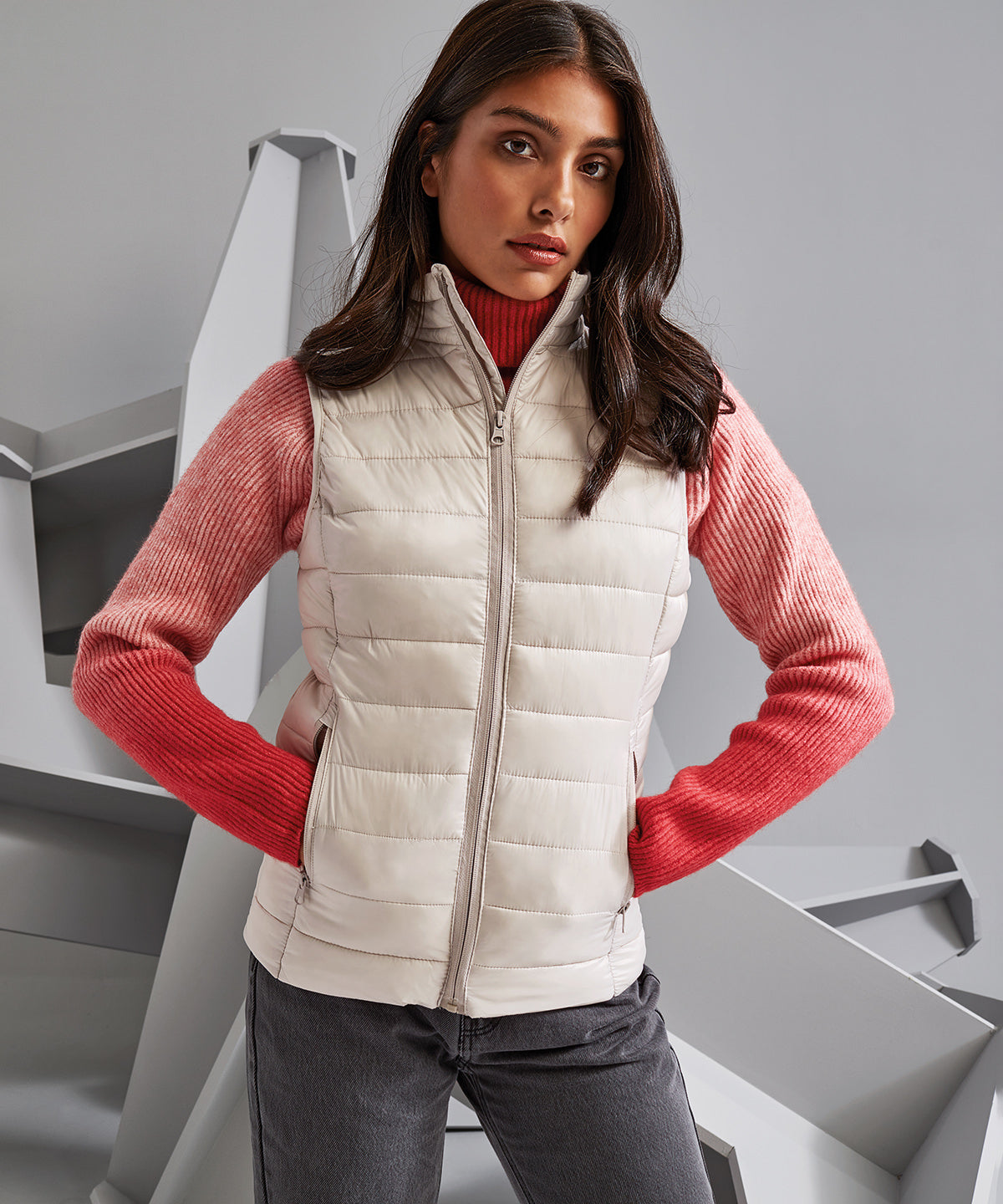 Women's terrain padded gilet
