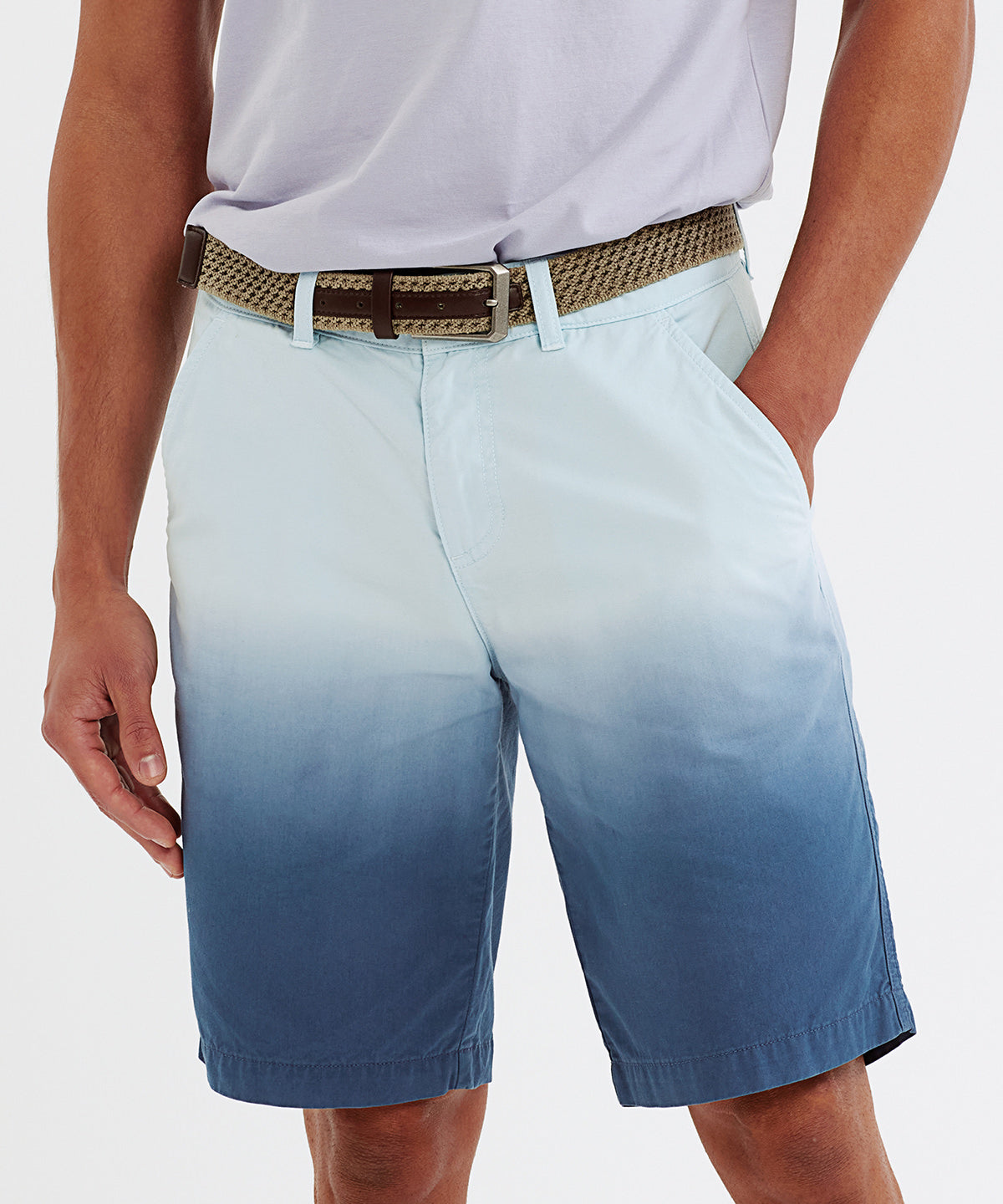 Men’s dip-dye shorts