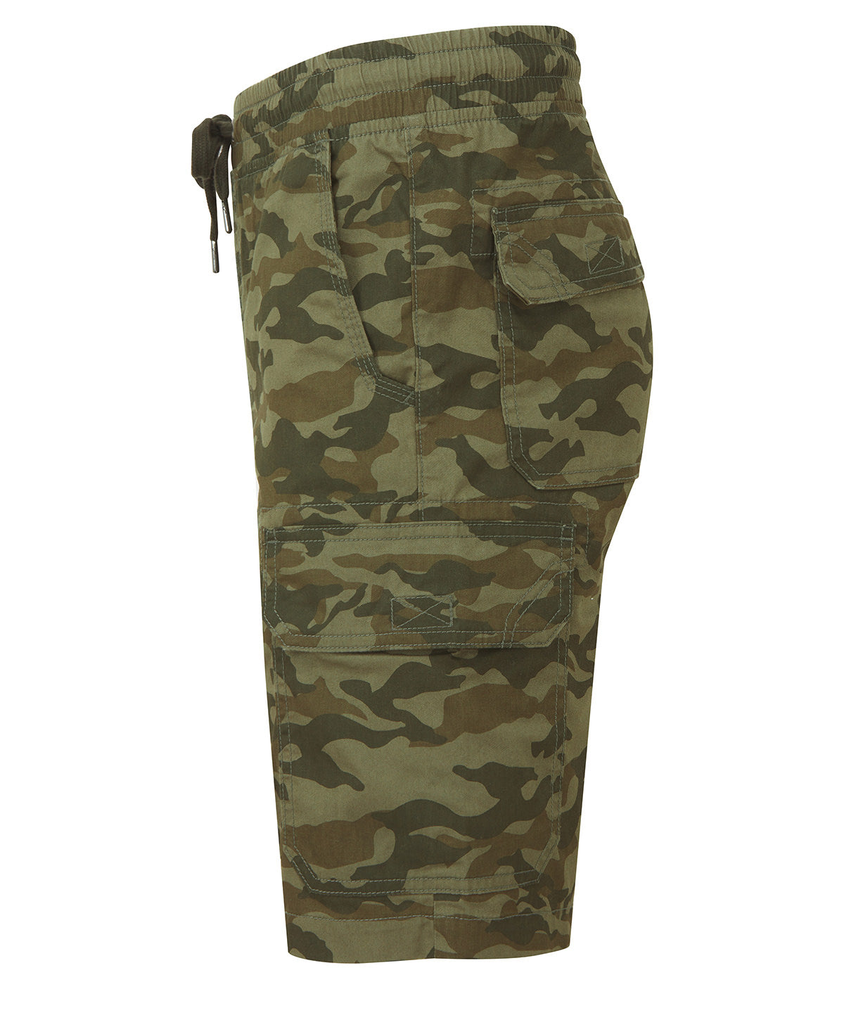 Men’s camo cargo utility shorts