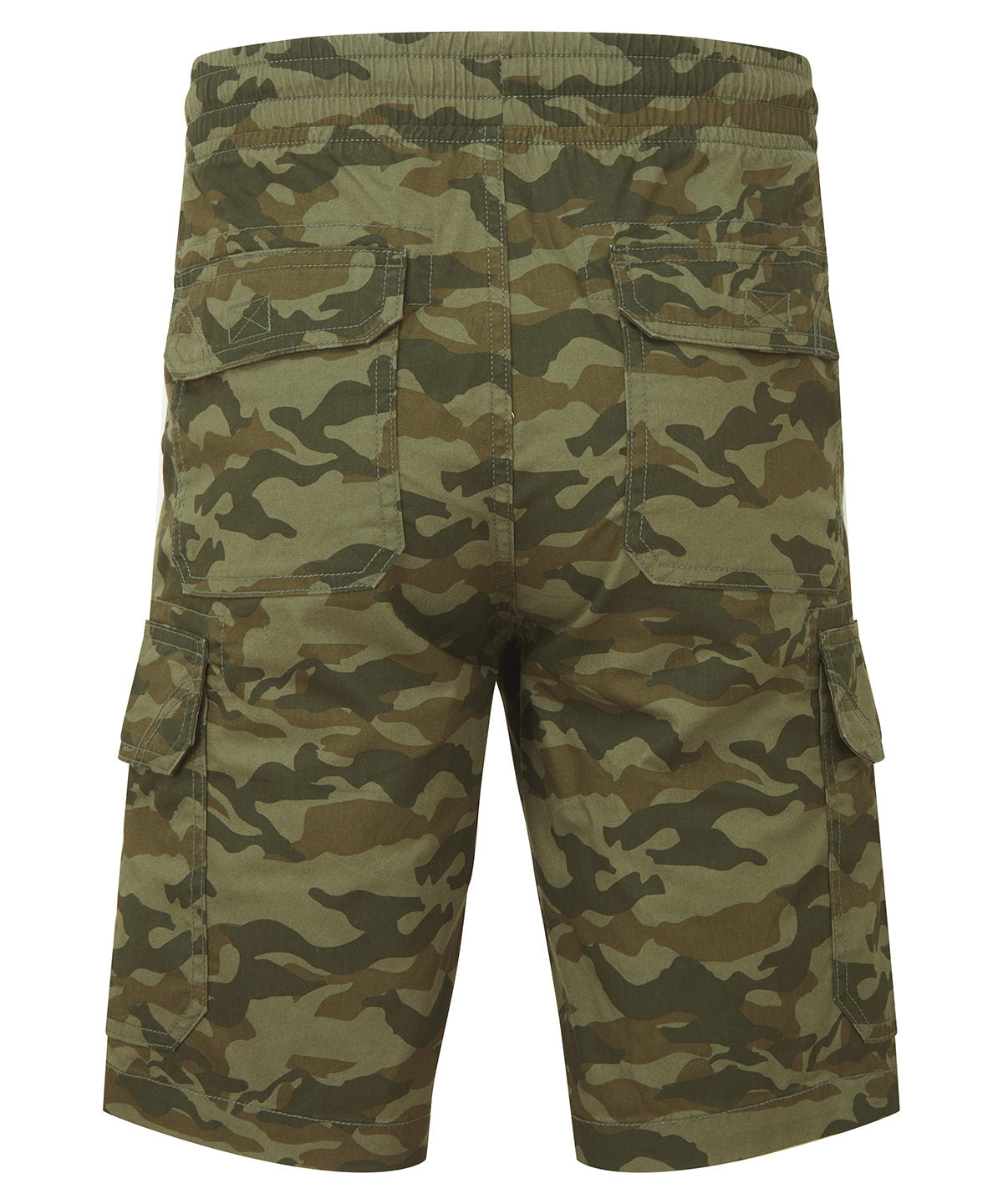 Men’s camo cargo utility shorts
