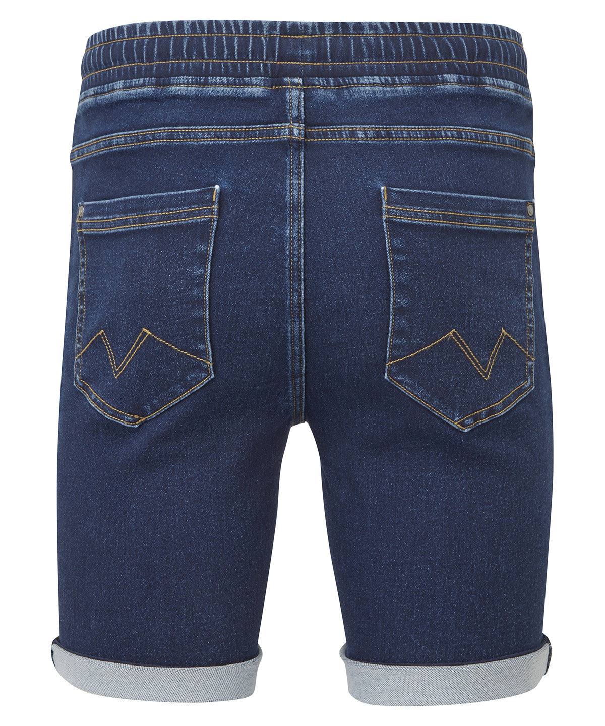 Men’s denim drawstring shorts
