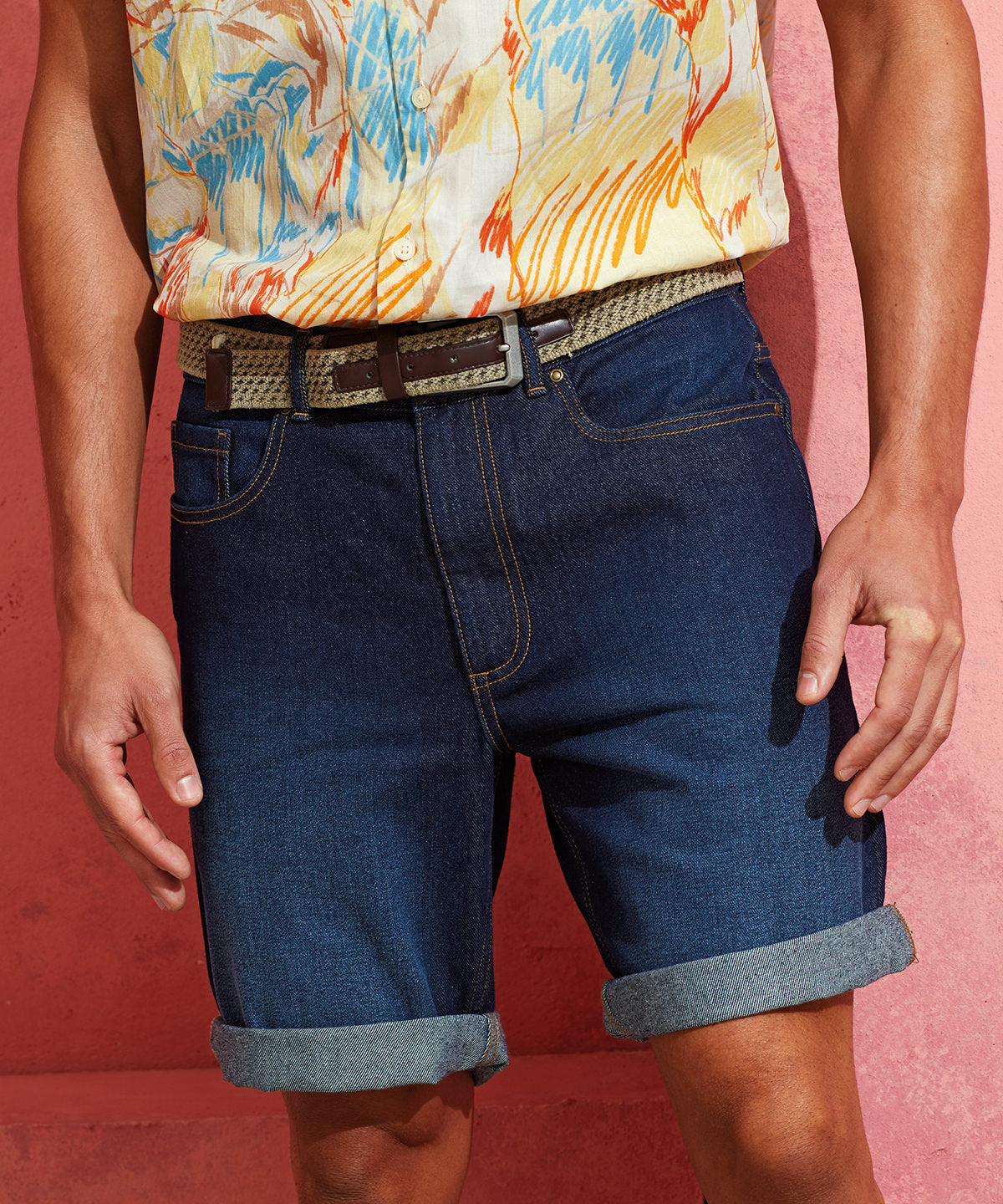 Men’s denim shorts