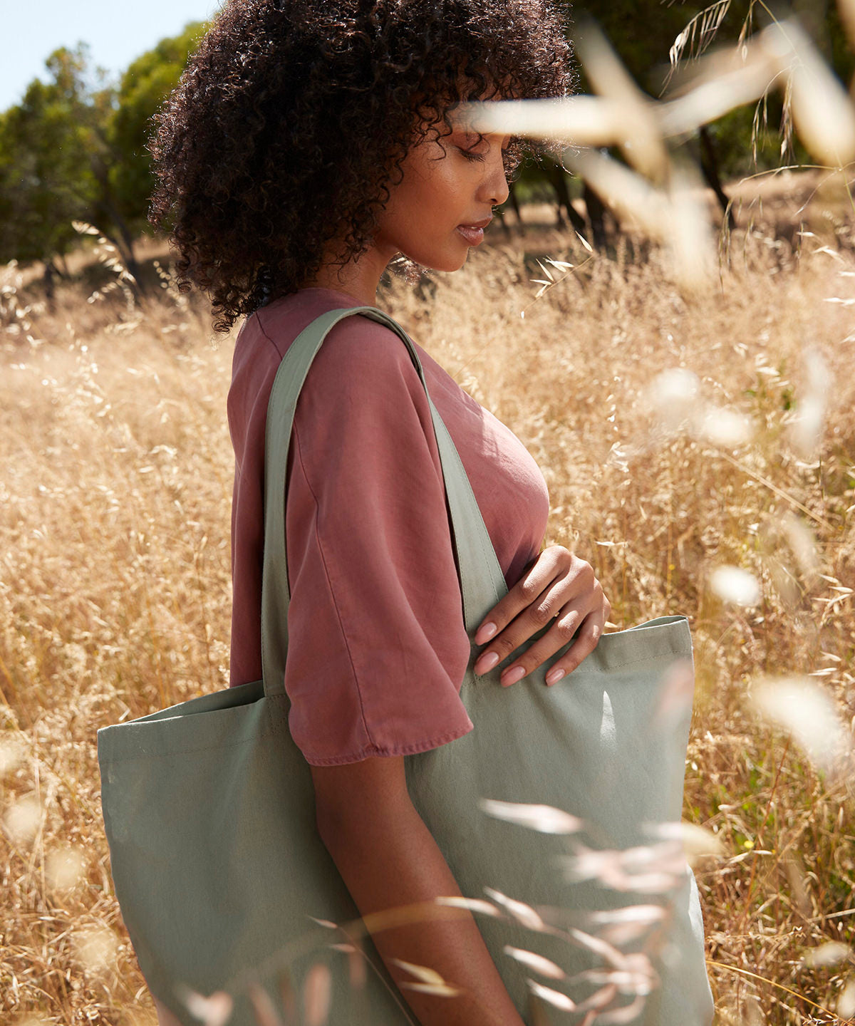 Organic cotton InCo. maxi bag for life