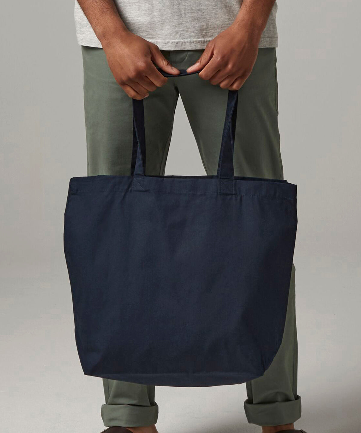 Premium cotton maxi tote