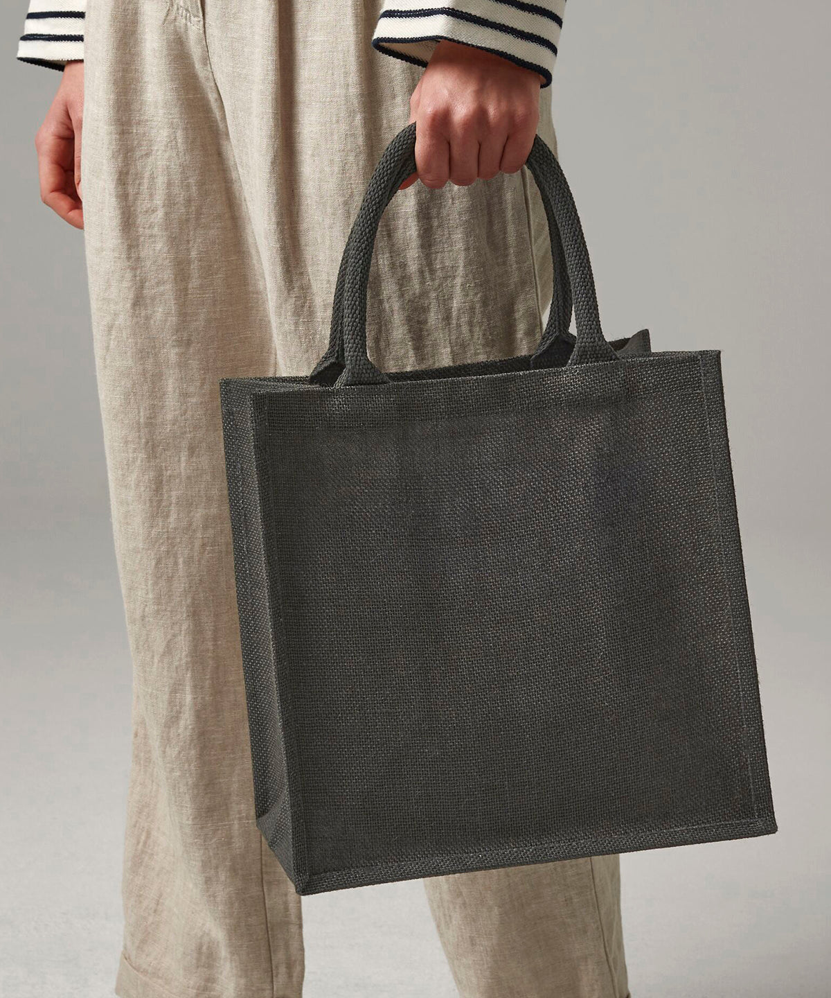 Jute midi tote
