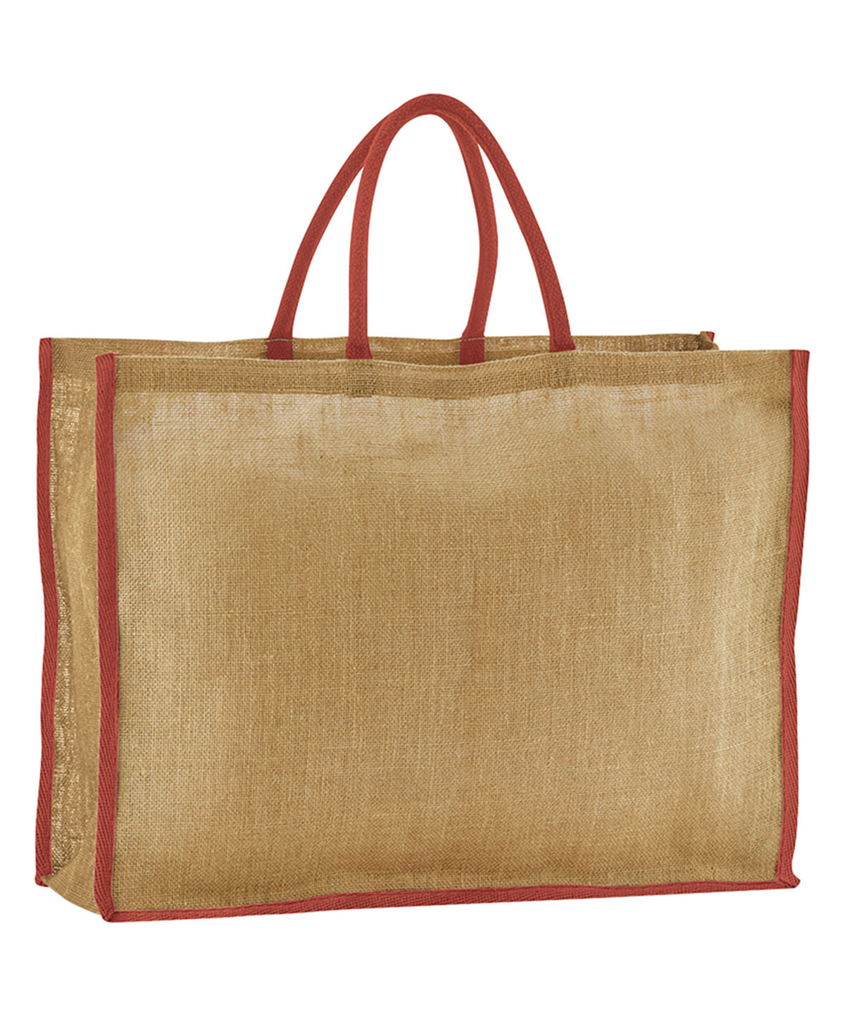 Natural starched jute mini gift bag