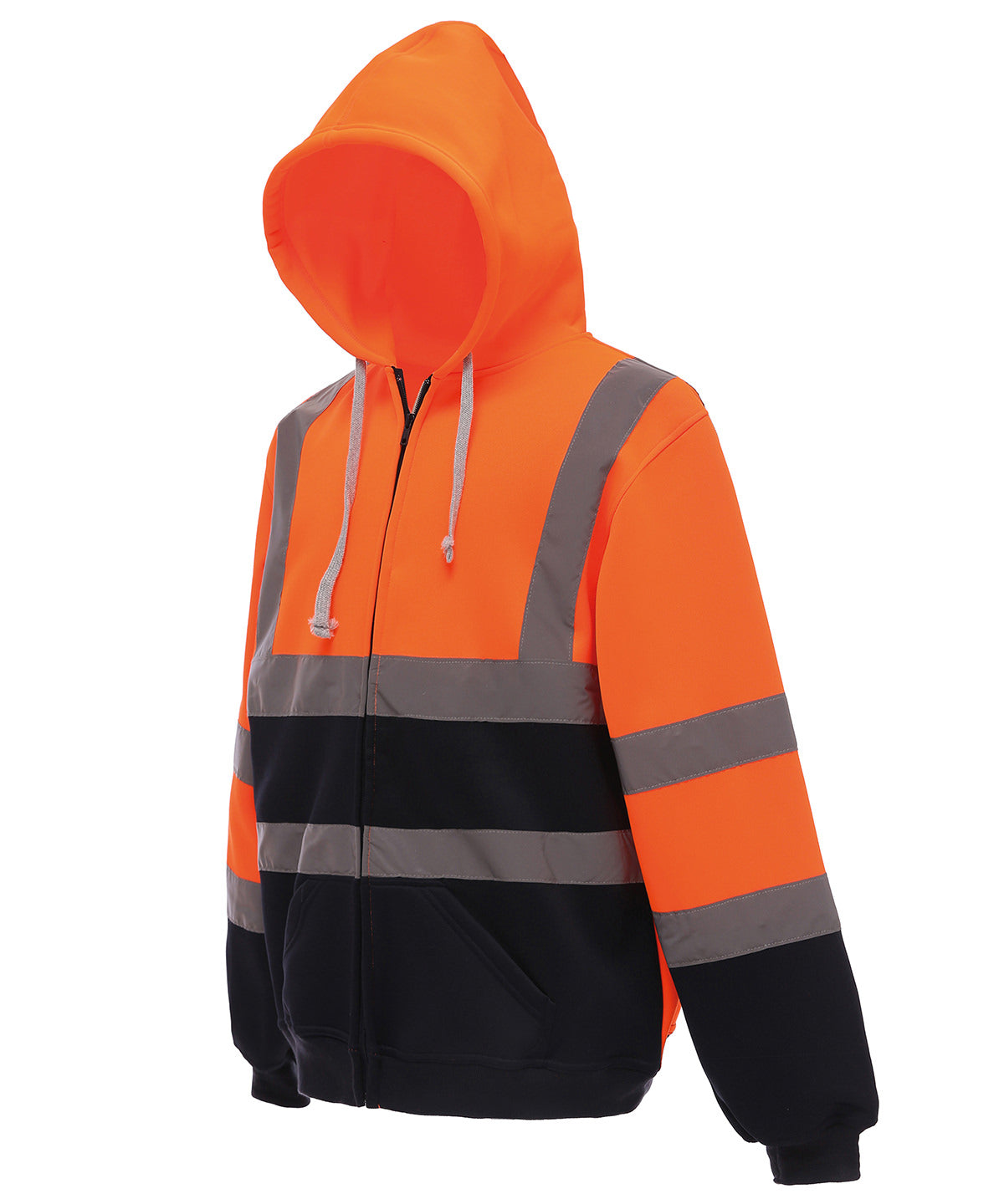 Hi-vis zip hoodie (HVK07)