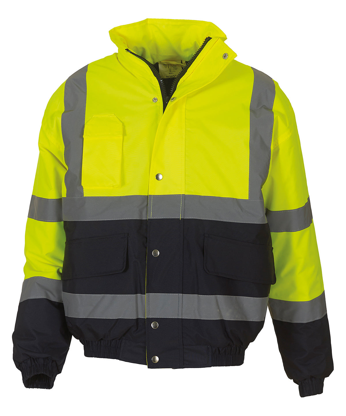 Hi-vis two-tone bomber jacket (HVP218)