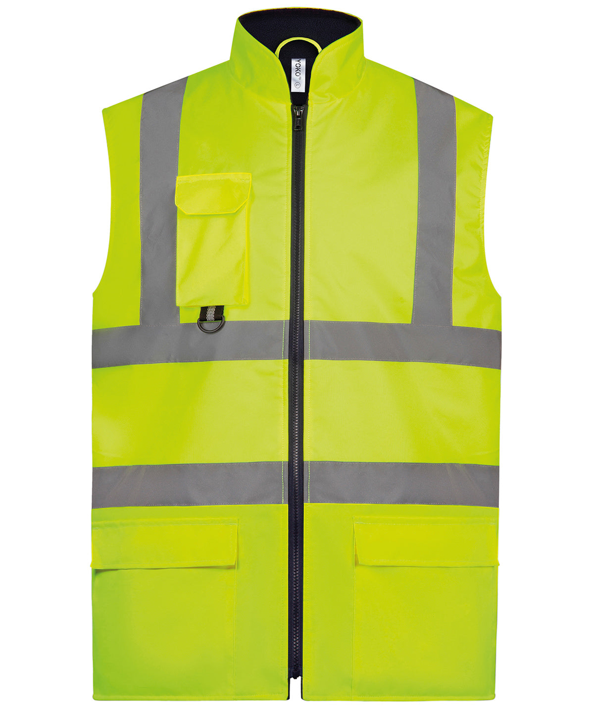 Hi-vis padded bodywarmer (HV005)