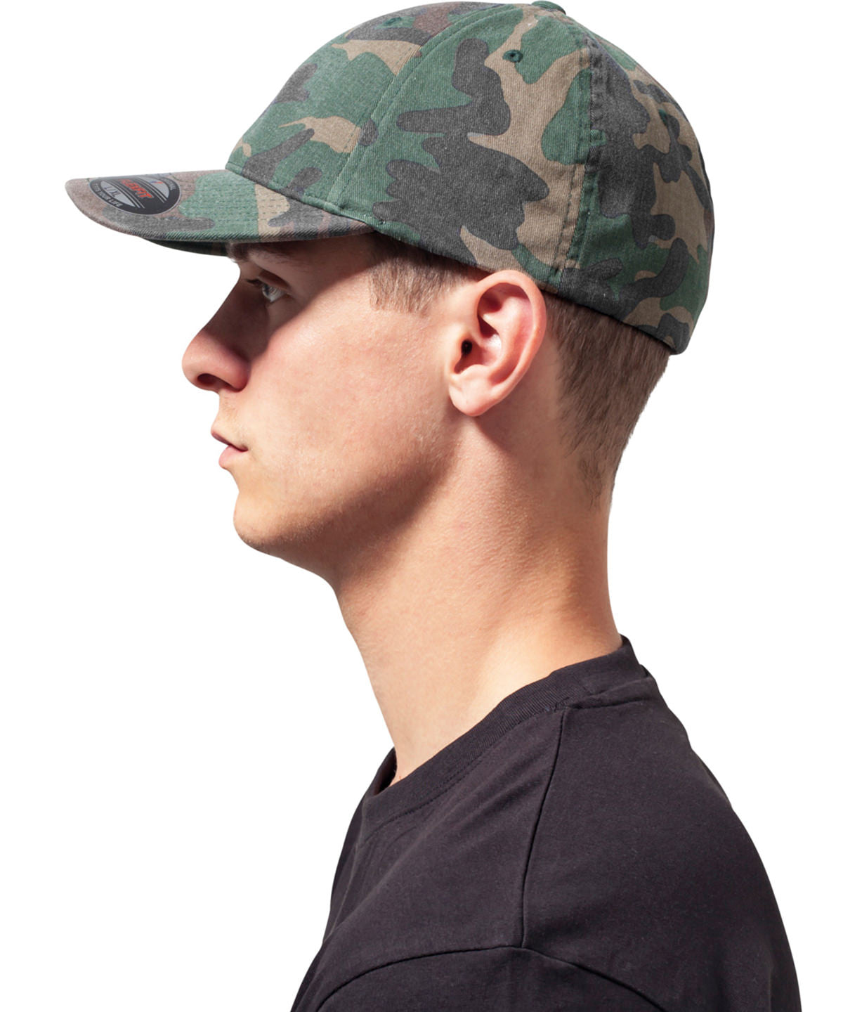 Flexfit garment washed camo (6977CA)