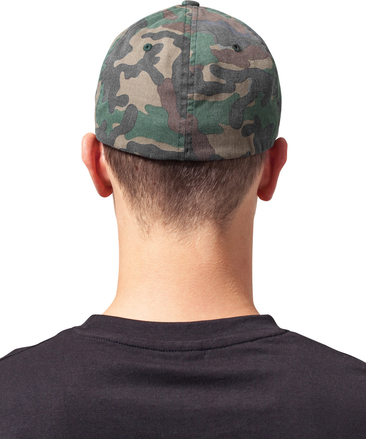 Flexfit garment washed camo (6977CA)