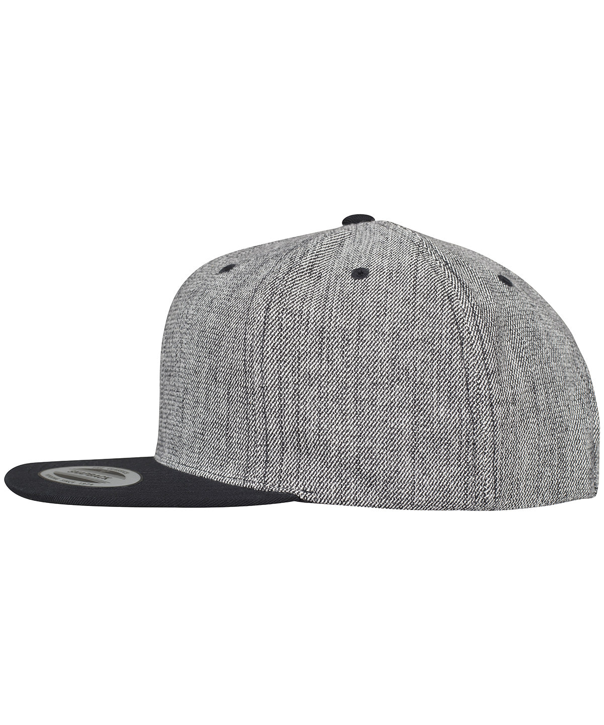 Melange solid snapback (6089MS)