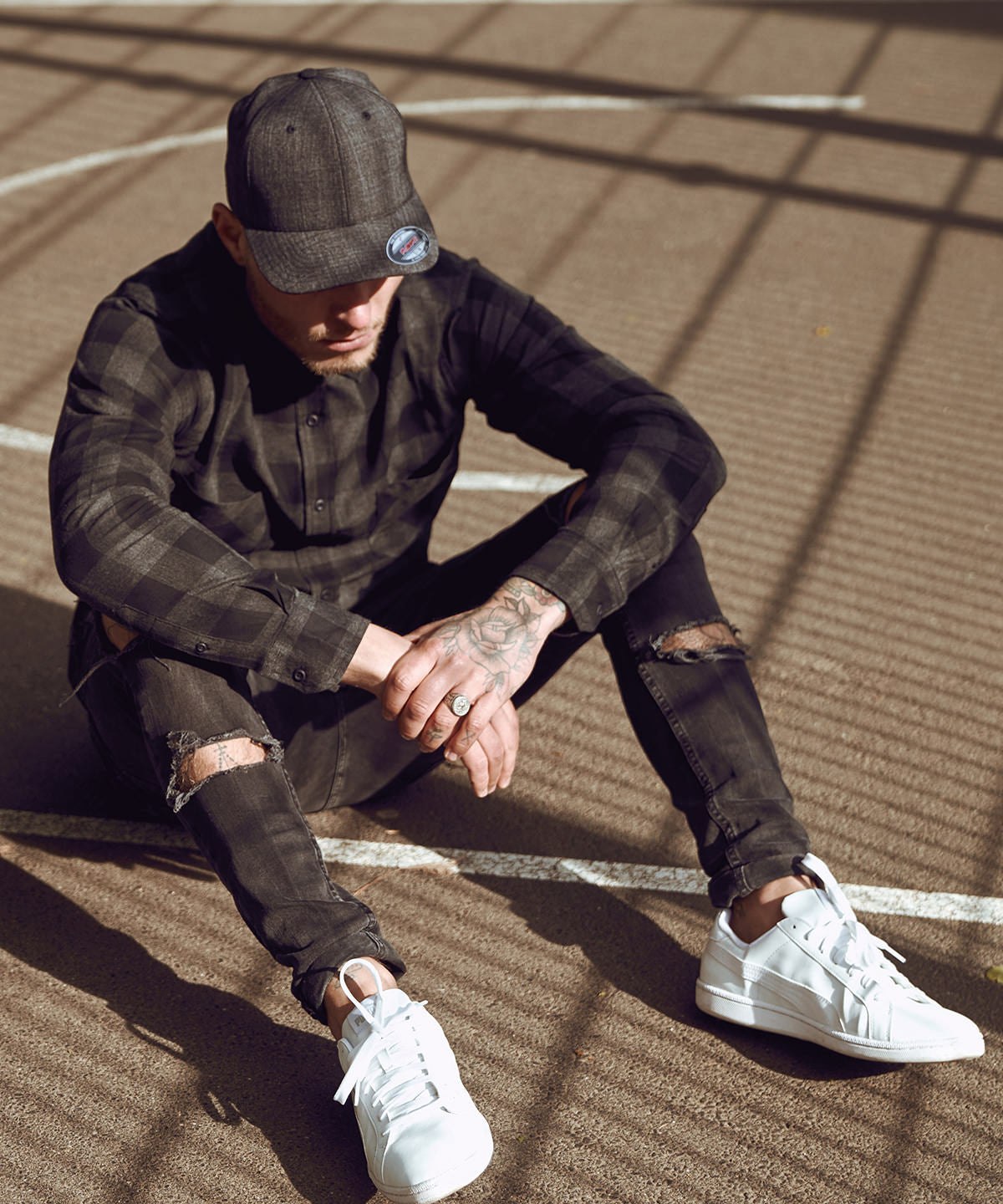 Fine melange Flexfit (6277FM)