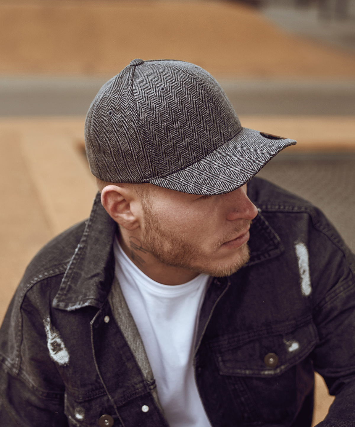 Herringbone melange Flexfit (6277HM)