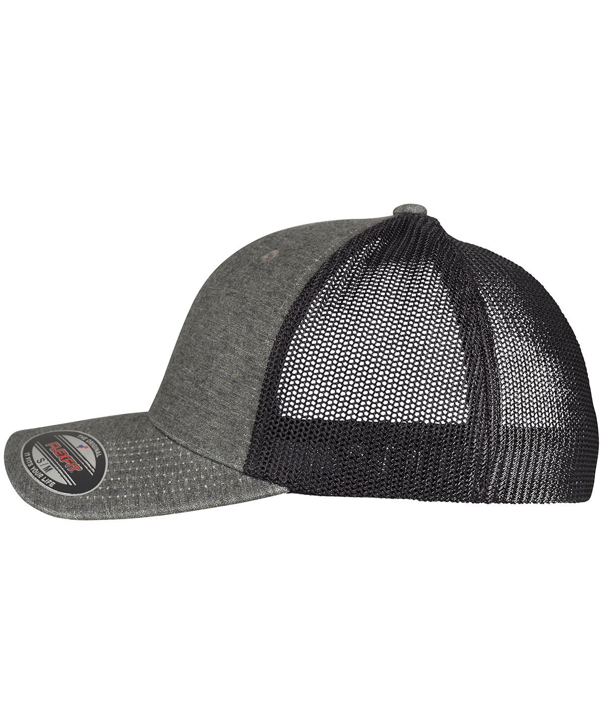 Retro trucker melange cap (6511M)