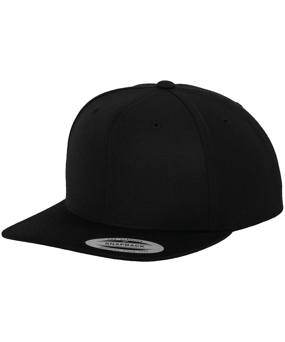 6-panel curved metal snap (7708MS)
