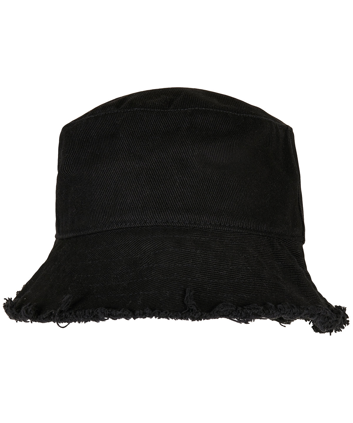 Open edge bucket hat