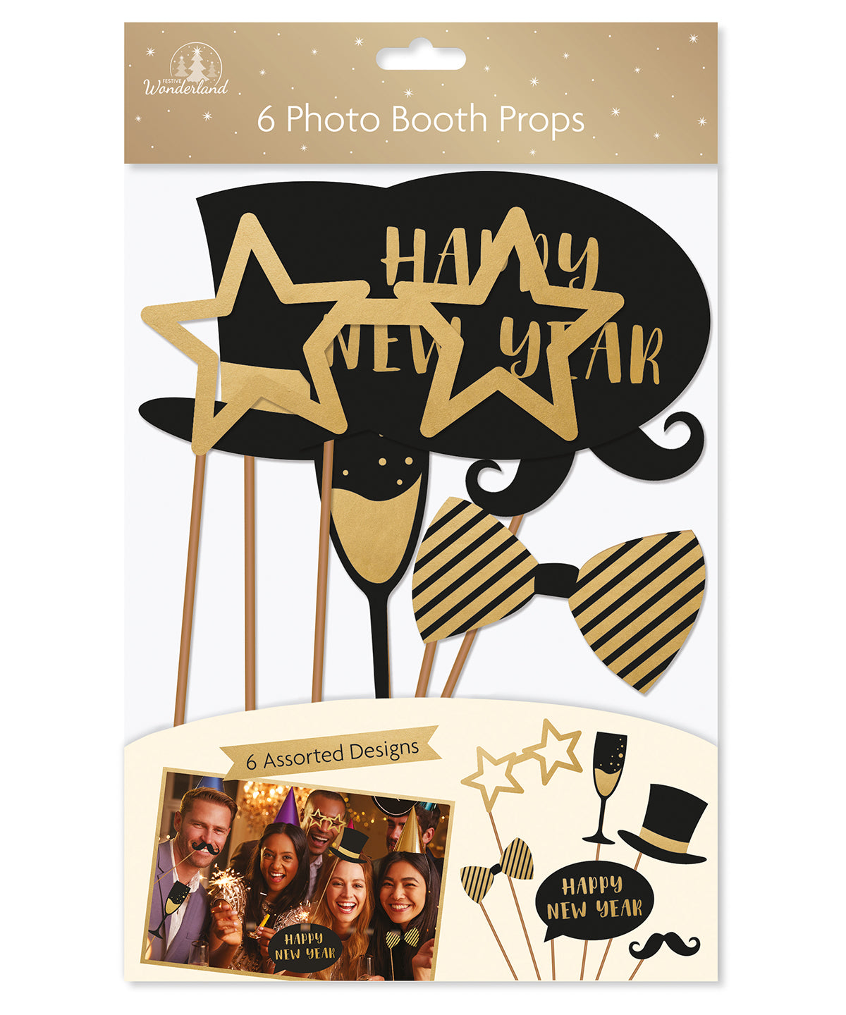 6 New Year photo props