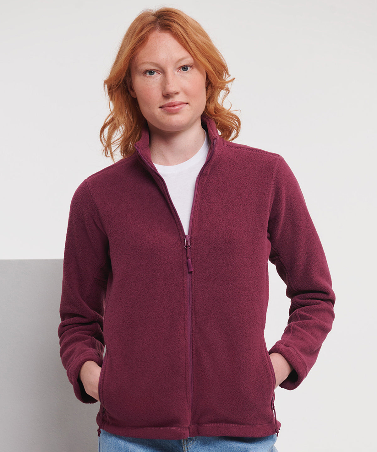 Women's full-zip outdoor fleece