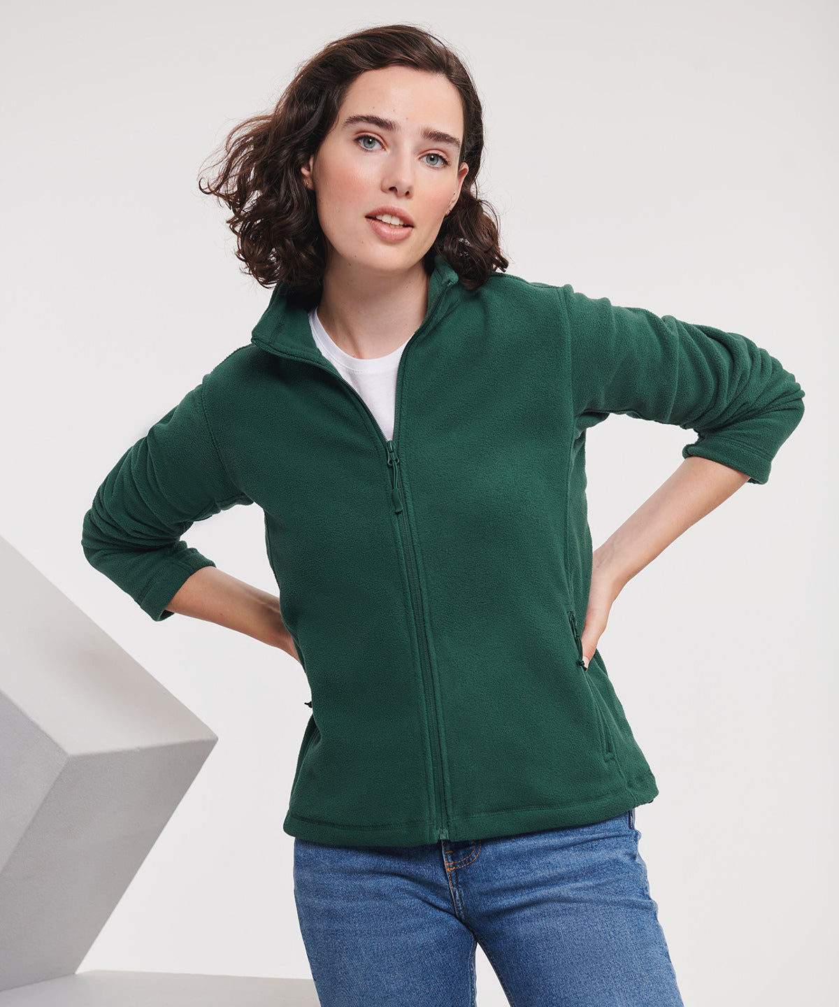 Women's full-zip outdoor fleece