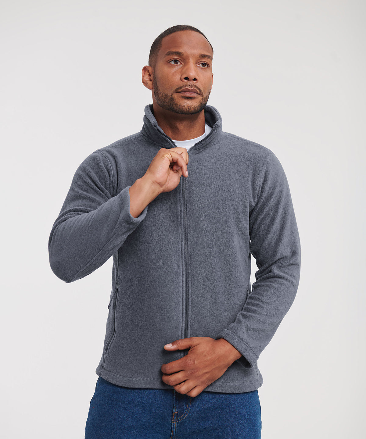 Full-zip outdoor fleece