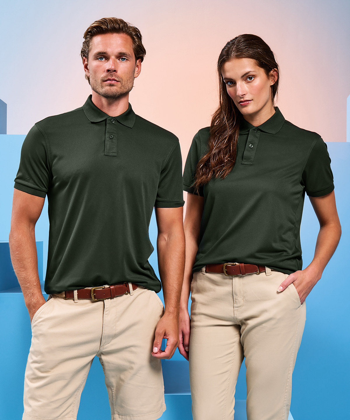 PRINTGUARD recycled polyester polo