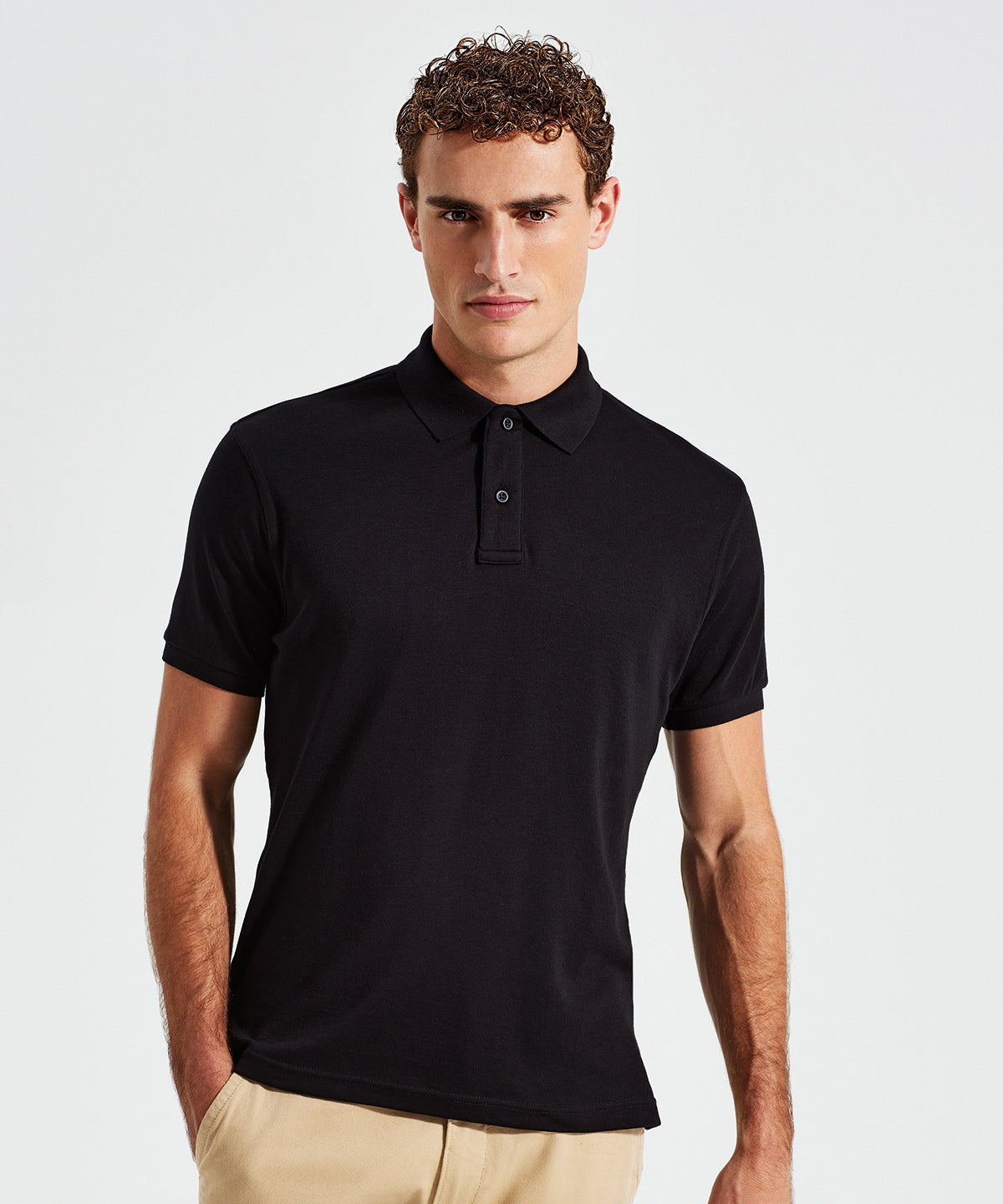 Men's super smooth knit polo