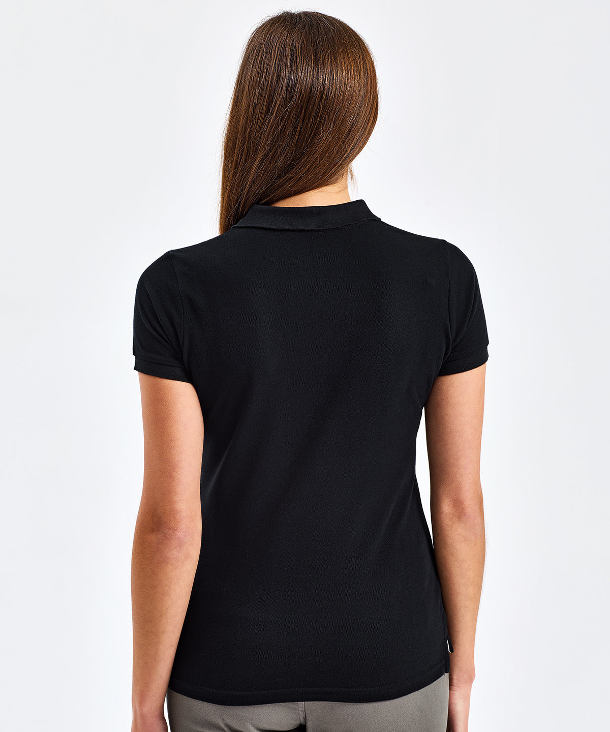 Women's contrast polo