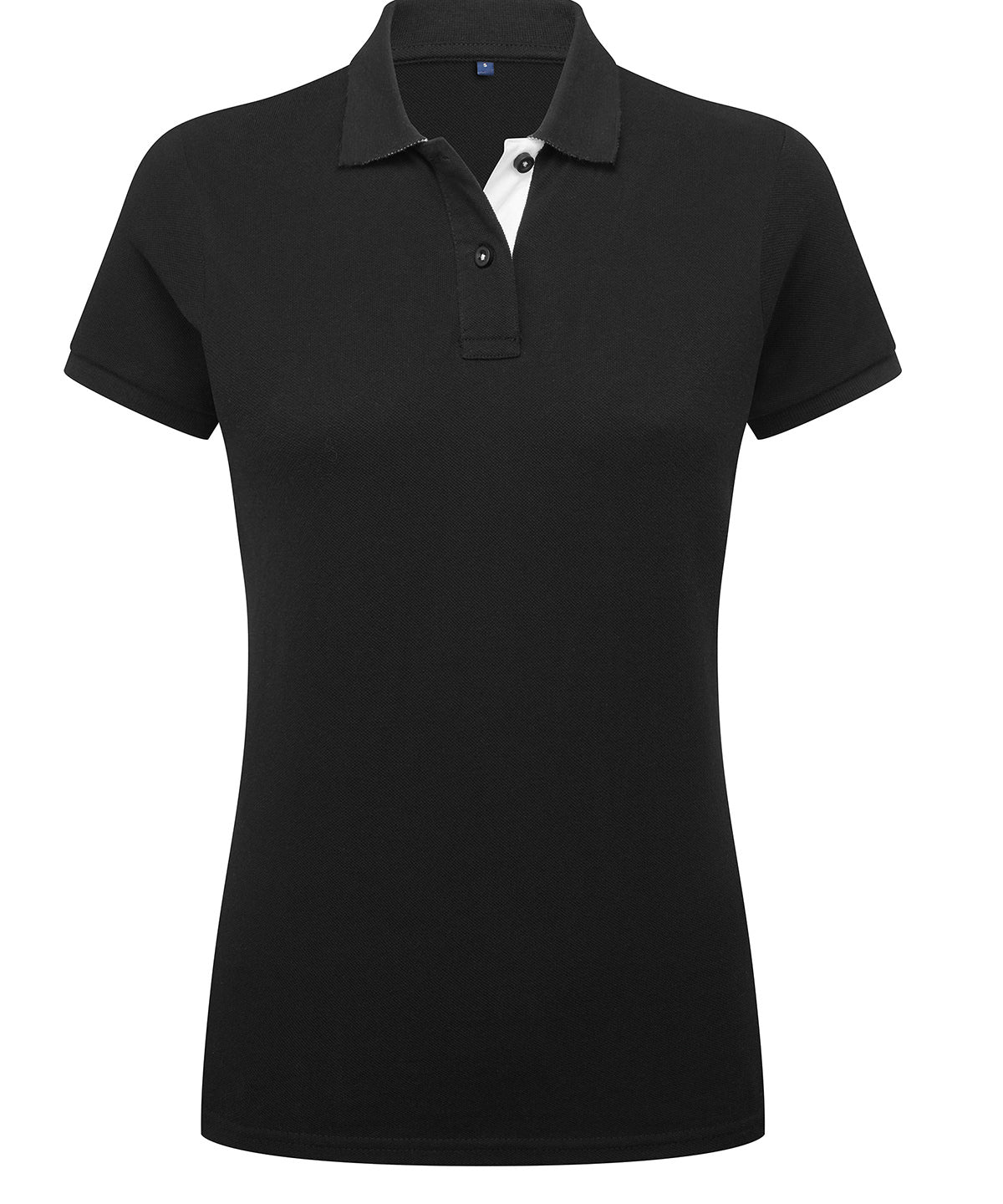 Women's contrast polo