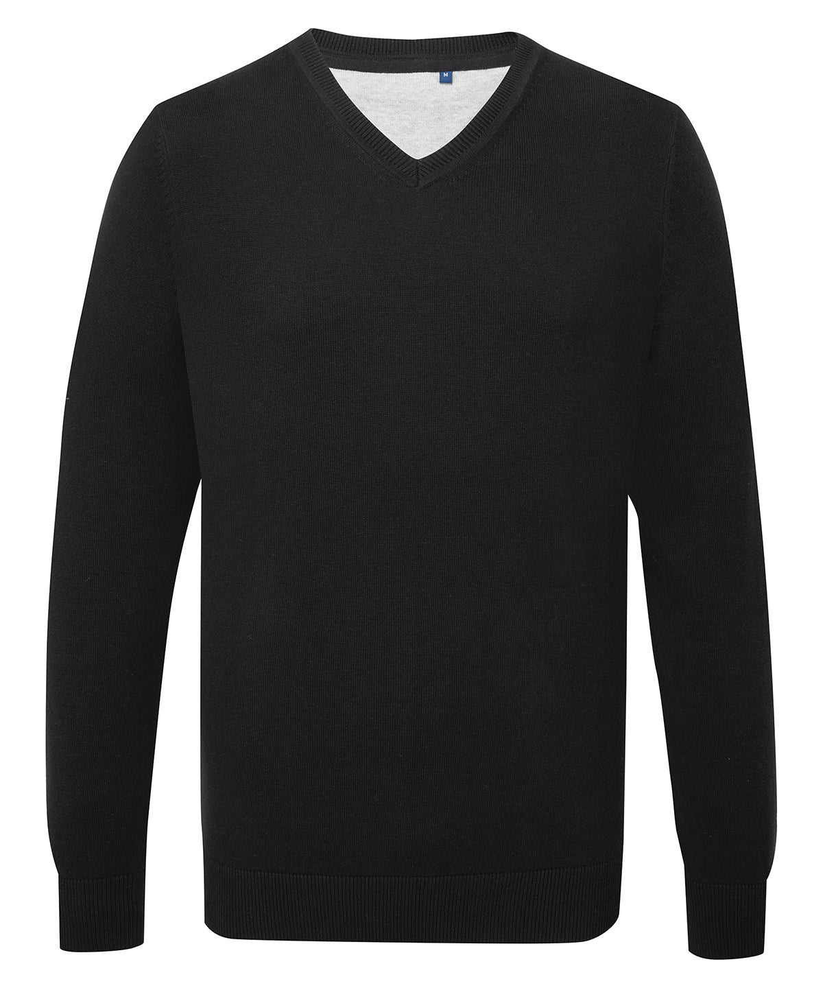 Men's cotton blend v-neck sweater