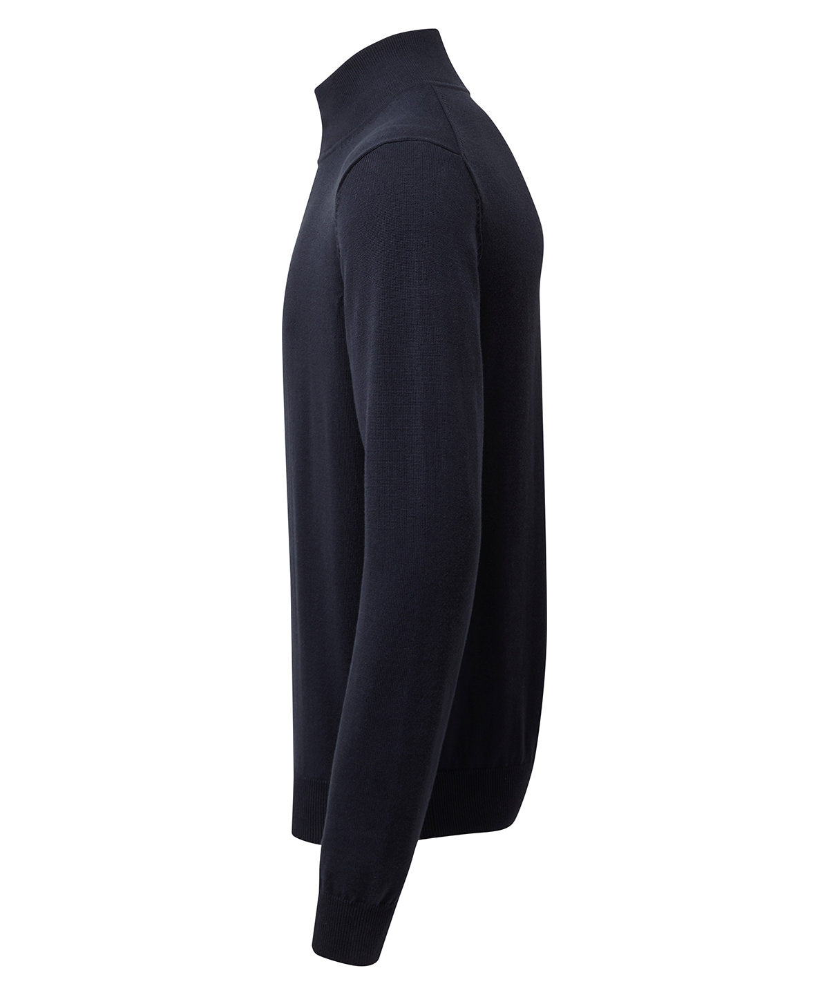 Men's cotton blend ¼ zip sweater