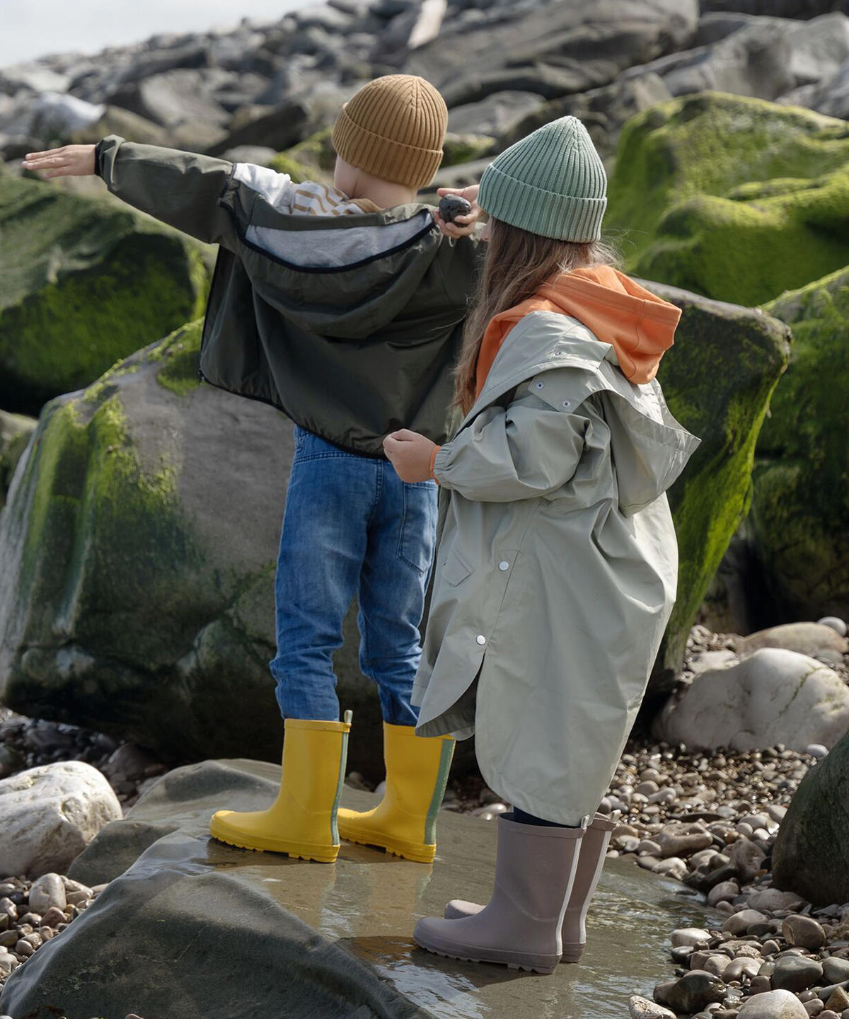 Organic cotton kids beanie