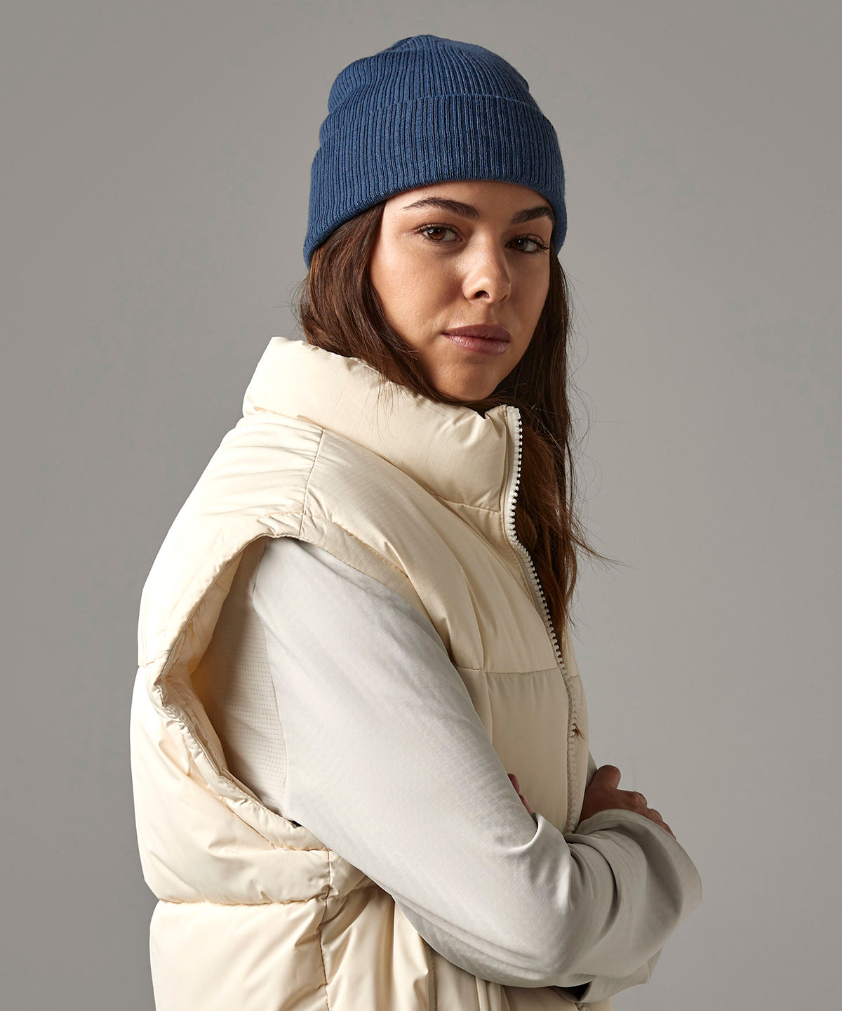 Polylana® ribbed beanie