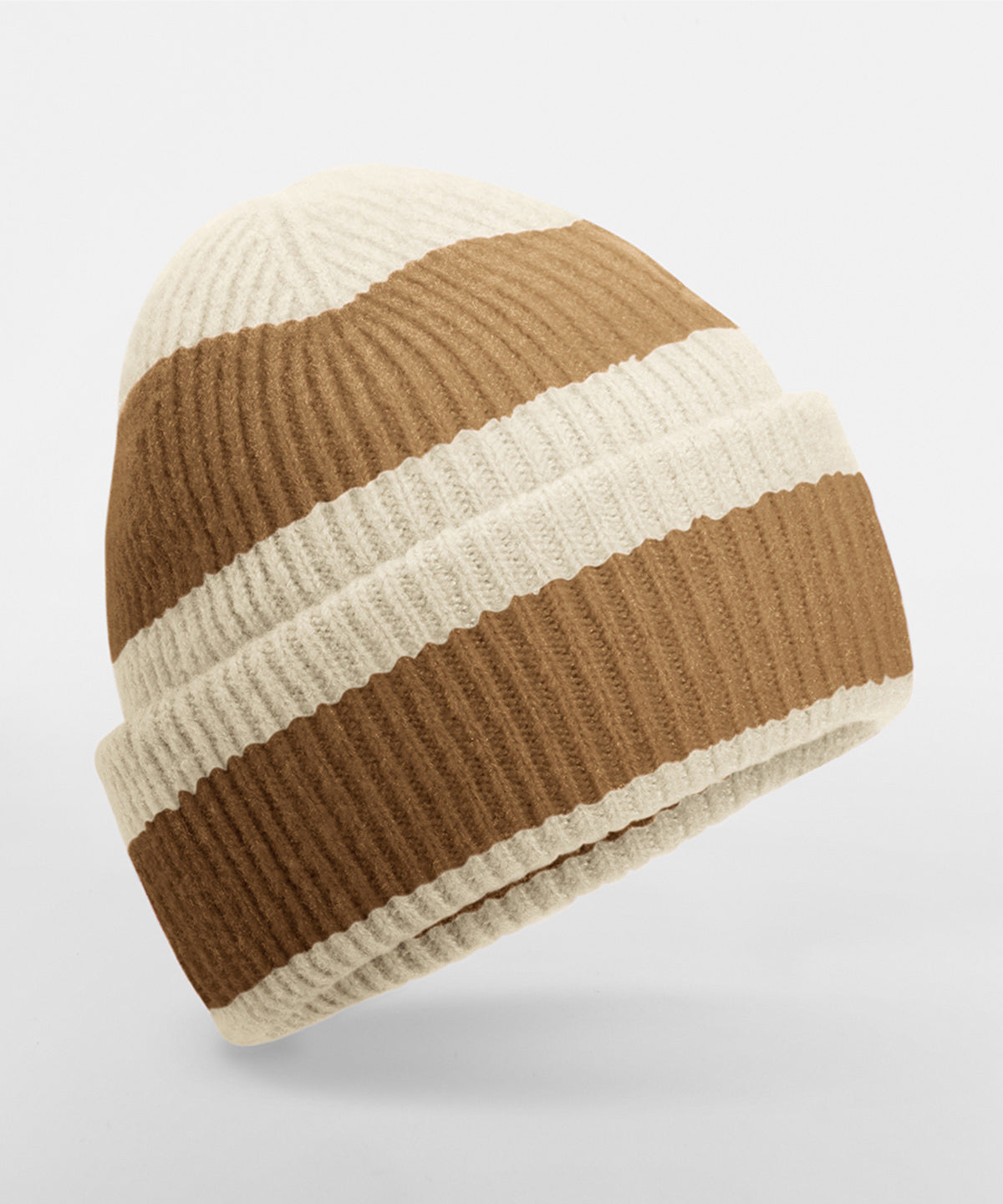 Colour block beanie