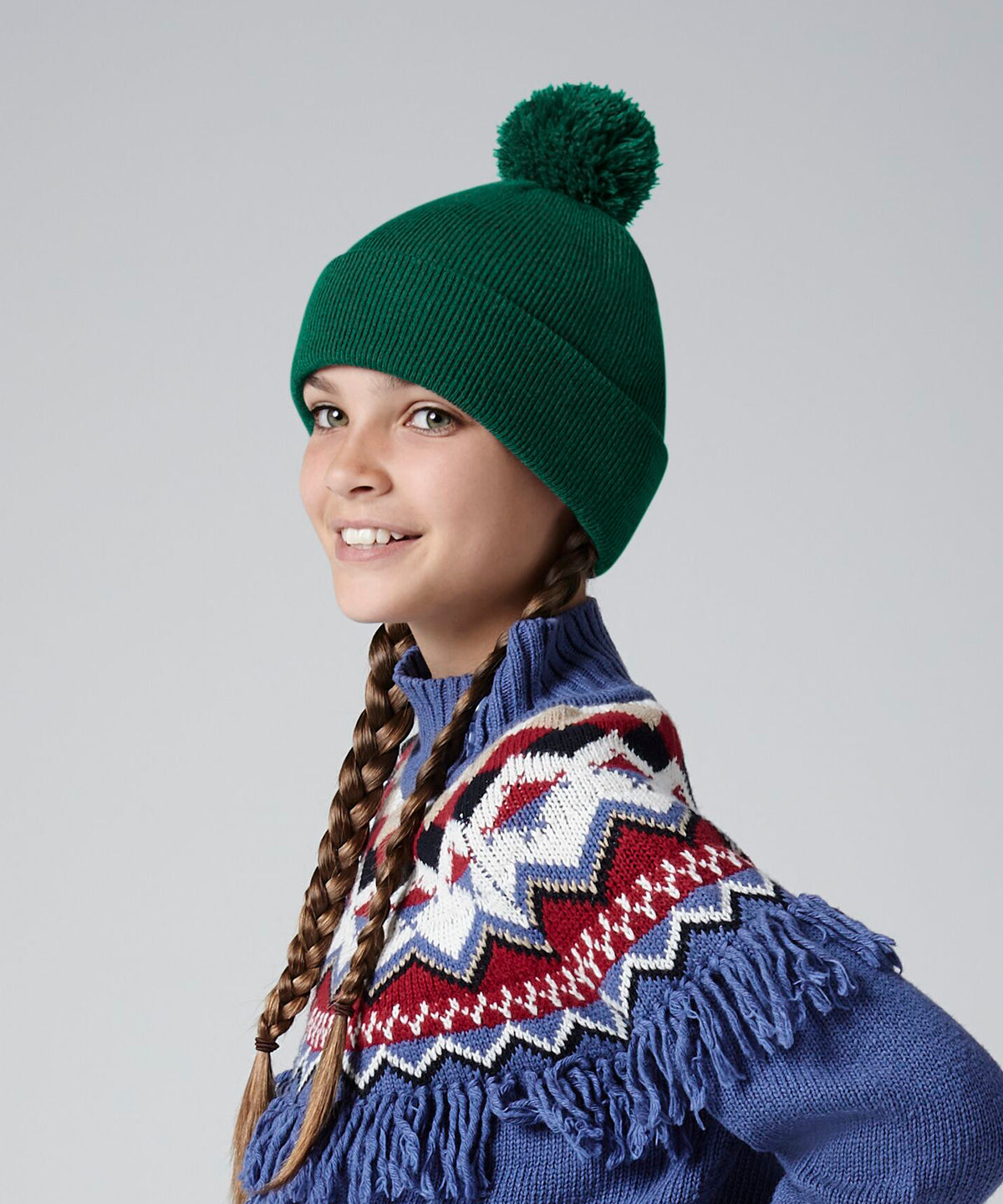 Junior original pom pom beanie
